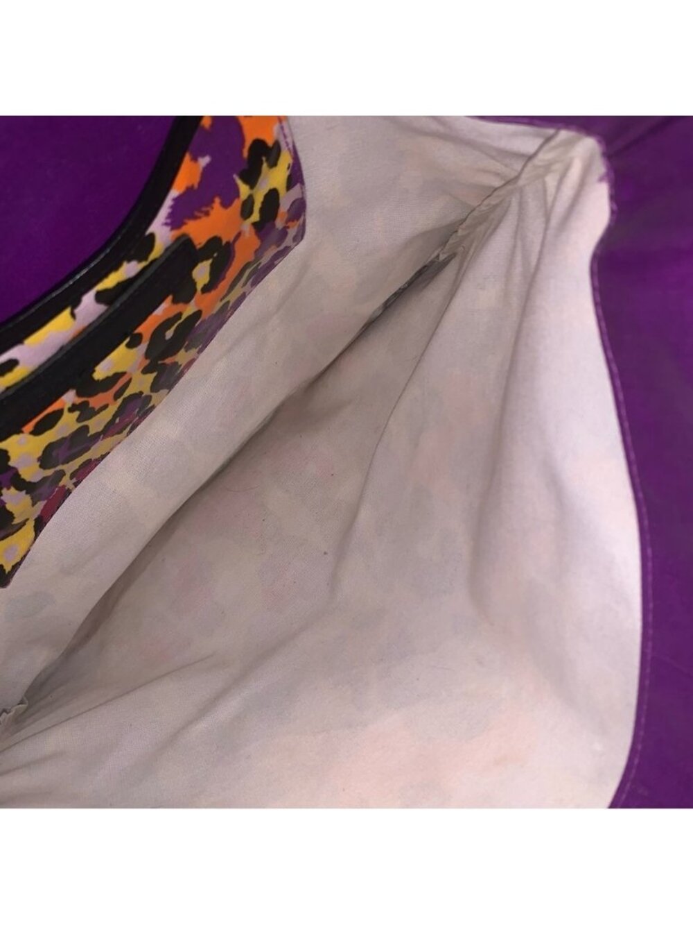 DVF leopard print coated tote bag - Picture 2 of 9